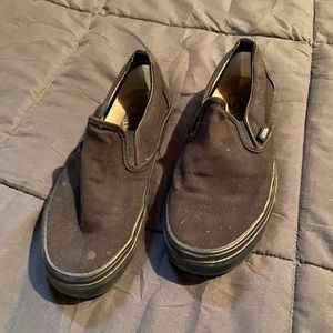 All Black Vans